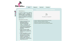 Desktop Screenshot of ciberalerta.info