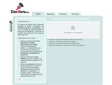 Tablet Screenshot of ciberalerta.info